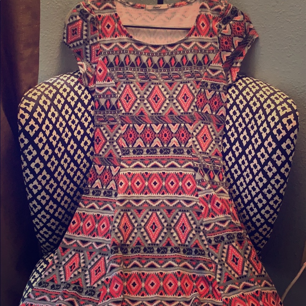 Aztec dress